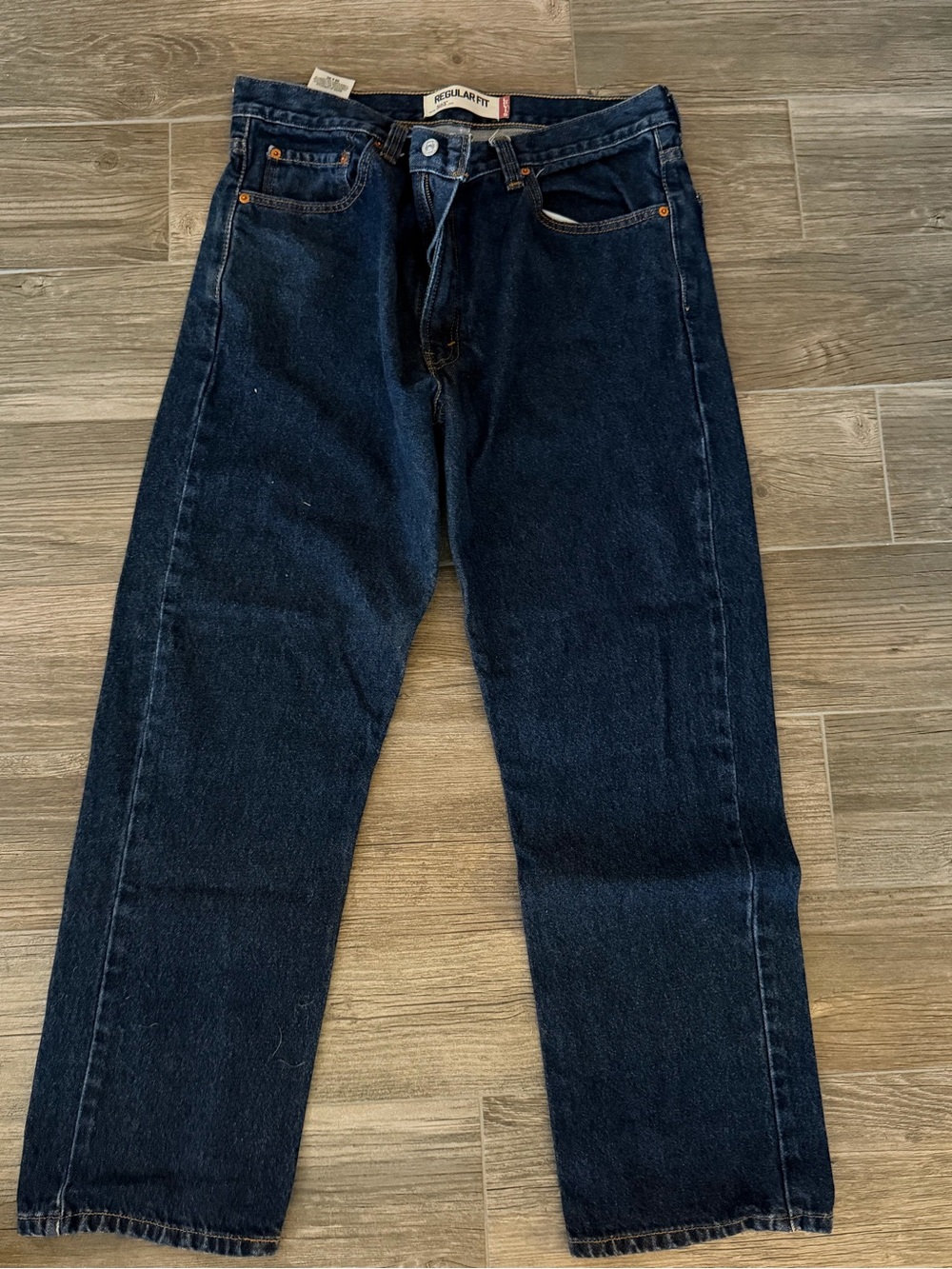 Levi's Relaxed Fit Men's Dark Blue Jeans
